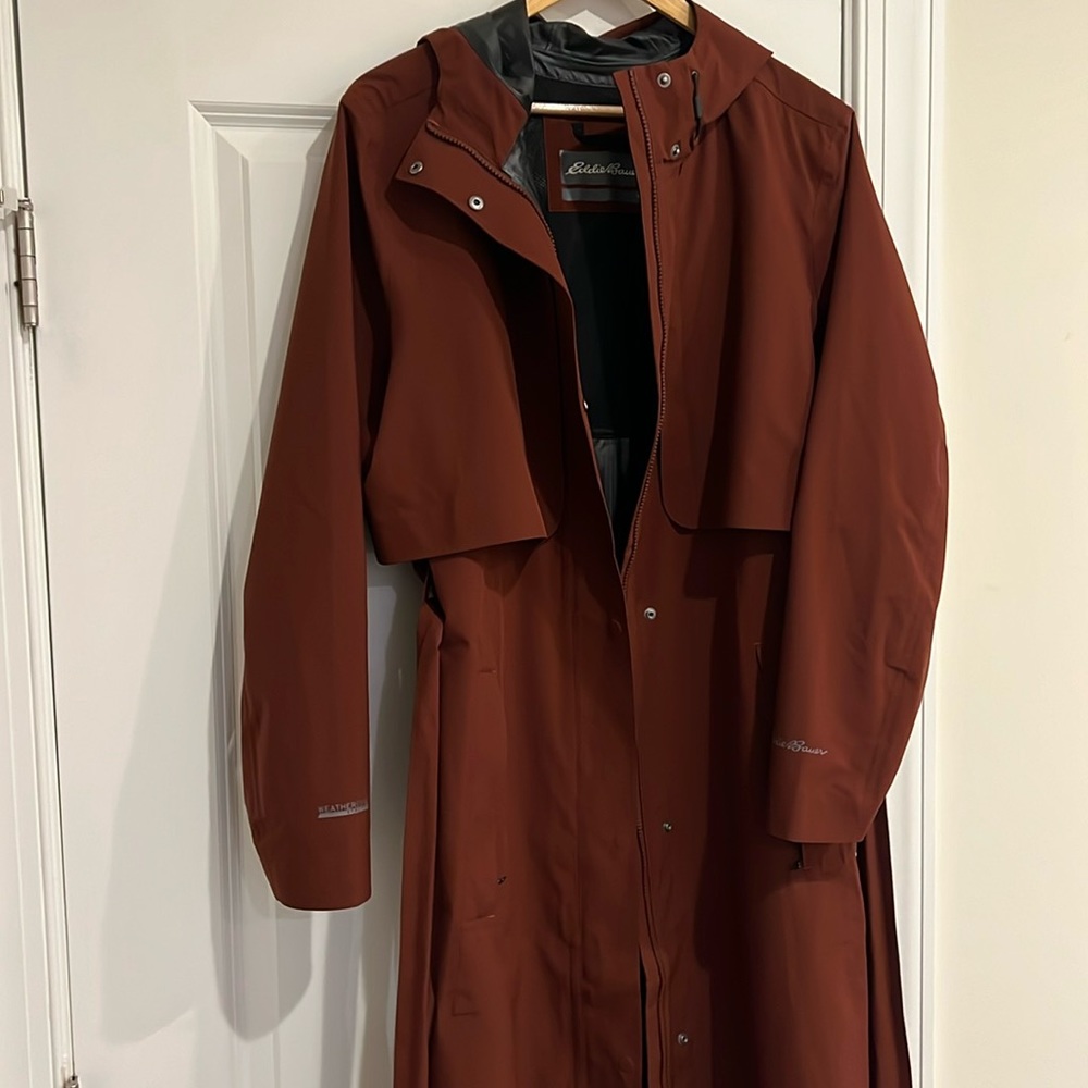 Eddie Bauer Women's Cloud Cap Stretch Trench Coat - Picture 2 of 7